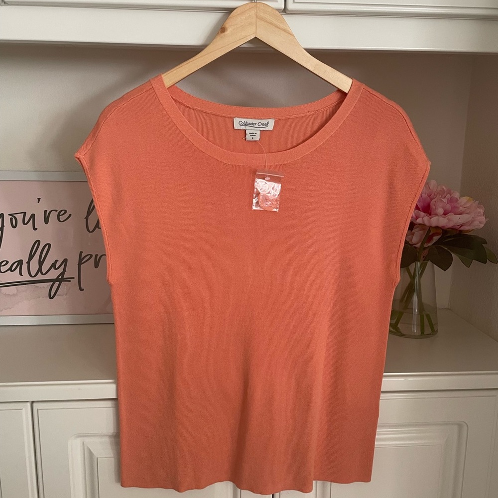 Coldwater Creek Knit Tee